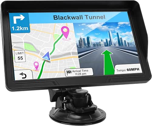 GPS Navigator for Car Truck RV, 9-Inch HD Touchscreen GPS