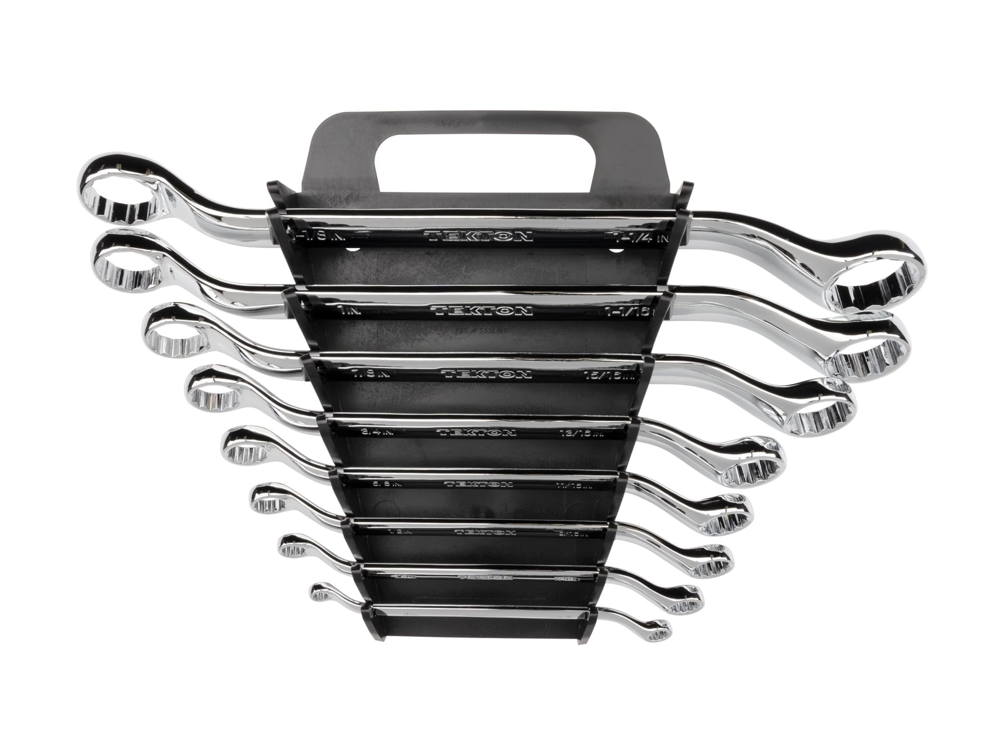 Tekton Ensemble de clés polygonales coudées 45° WBE23408 avec support