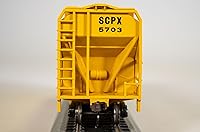 Vista 5 de Bachmann Trains - Tolva de flujo central ACF de 56' - Shell - Escala HO