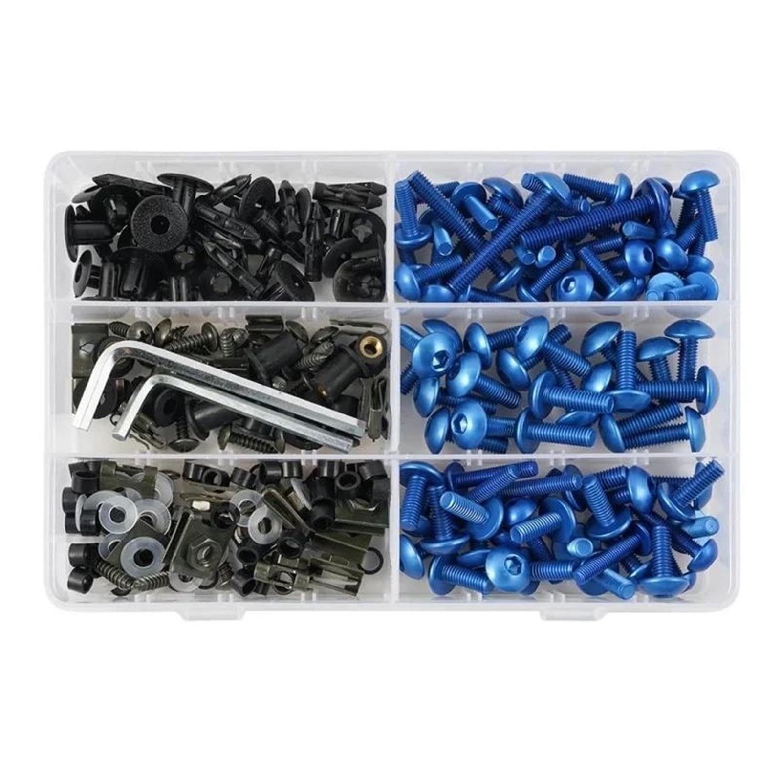 Bulloni Schrauben Kit Kit Bulloni Corpo Carenatura Moto Per Yamaha YZFR6 YZF-R6 YZF R6 223 Pezzi Viti Di Fissaggio Clip Carrozzeria Dadi Set Viti Carenatura Moto