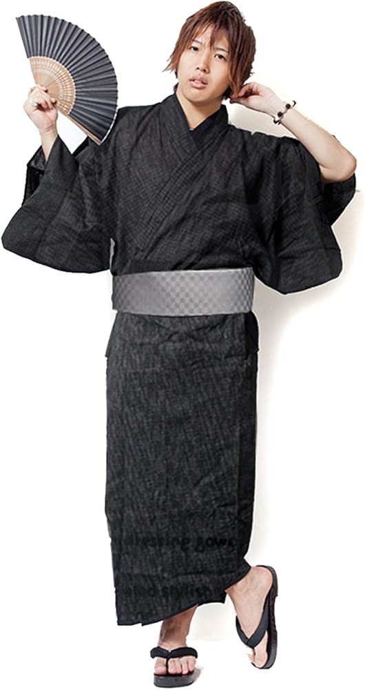 黒の浴衣・帯・下駄セット ARCADE 浴衣 メンズ 帯 下駄 3点セット : ZOZOTOWN Yahoo!店 - 通販