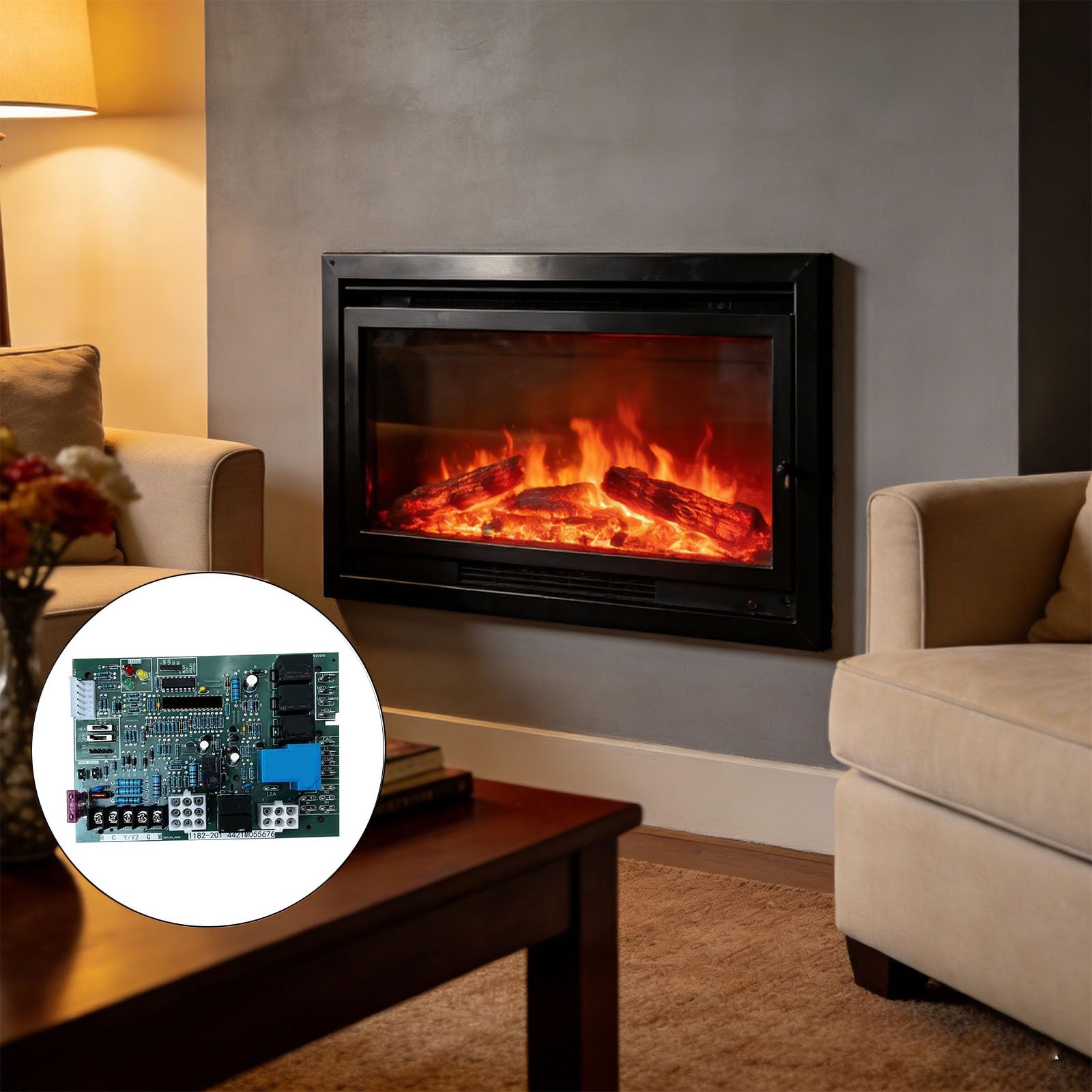 Componente di controllo dell'unità di riscaldamento in rame premium con strato per una regolazione accurata del calore