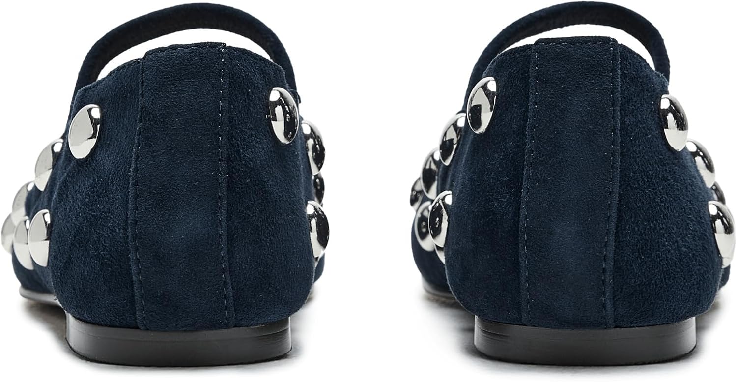 Madewell Womens Greta Elastic Mary Jane - Dome Stud - Image 7