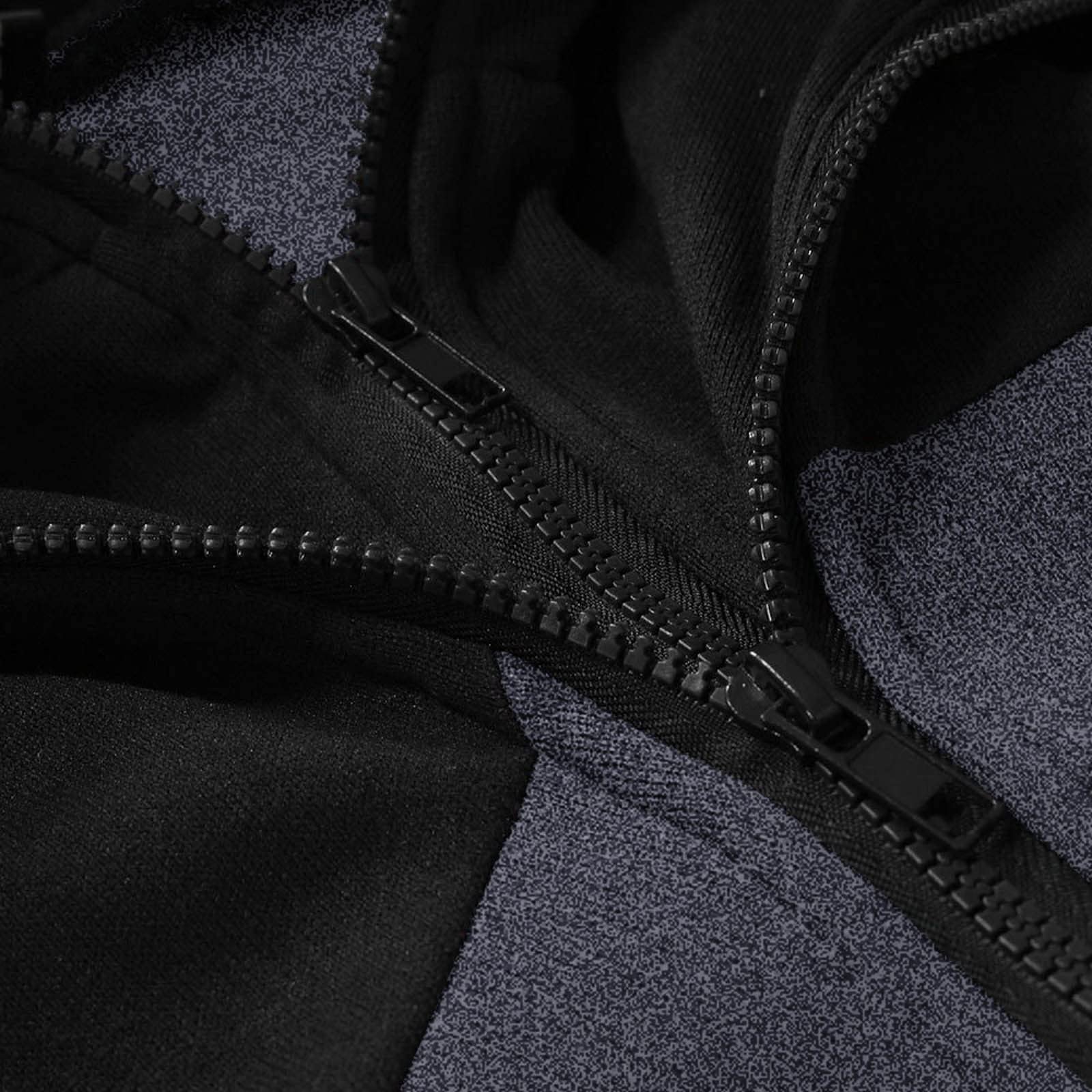 Genérico Sudaderas para Hombre Sudadera con Capucha con Cremallera, De Felpa, Chaqueta Cremallera Forro Polar De Peso Medio para Hombre Jerséis Y Polares Deportivos Sudadera Capucha