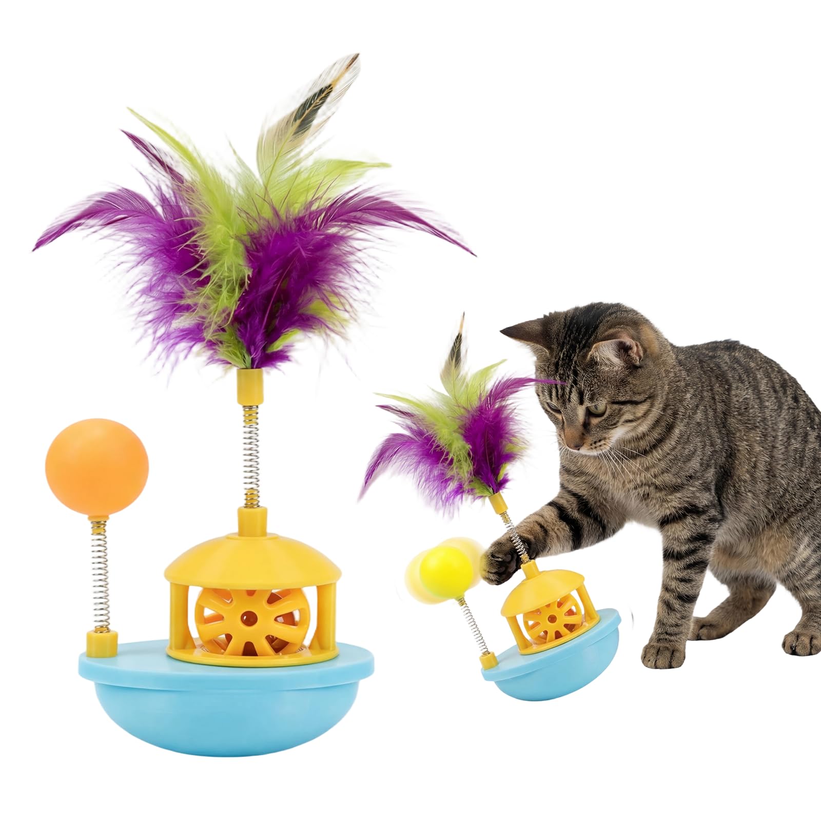 Jouet interactif pour chat idéal en appartement pour occuper et amuser votre animal