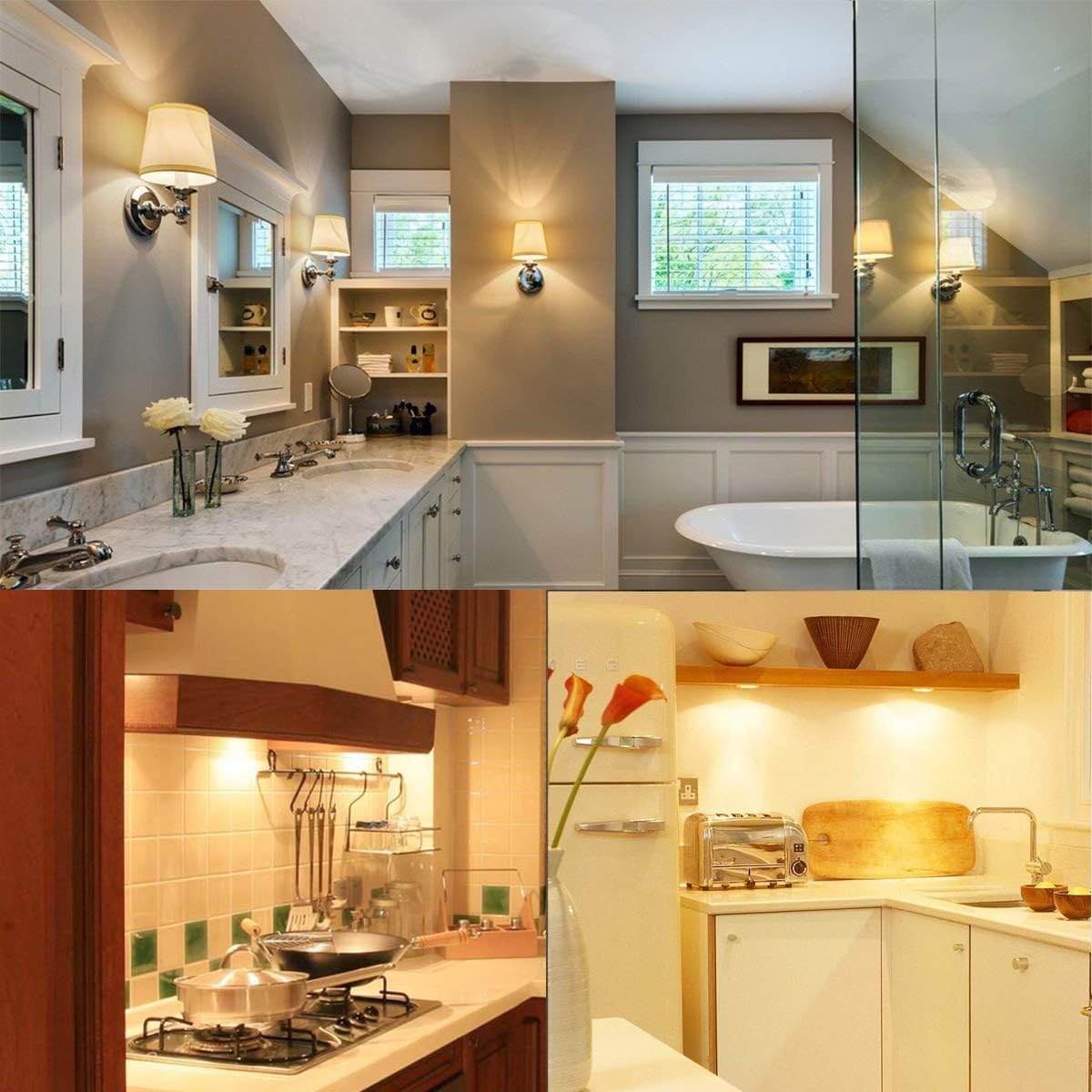 Blасk Frіdау Clеаrаnсе GY8.6 LED Bulb, 7W G8 Led Lamps, 75W Halogen Bulb Replacement, G8/GY8.6 Bi-pin Base G8 Light Bulbs, AC120V 750LM, Under Cabinet Counter Light, 2Pack (Warm White 3000k)