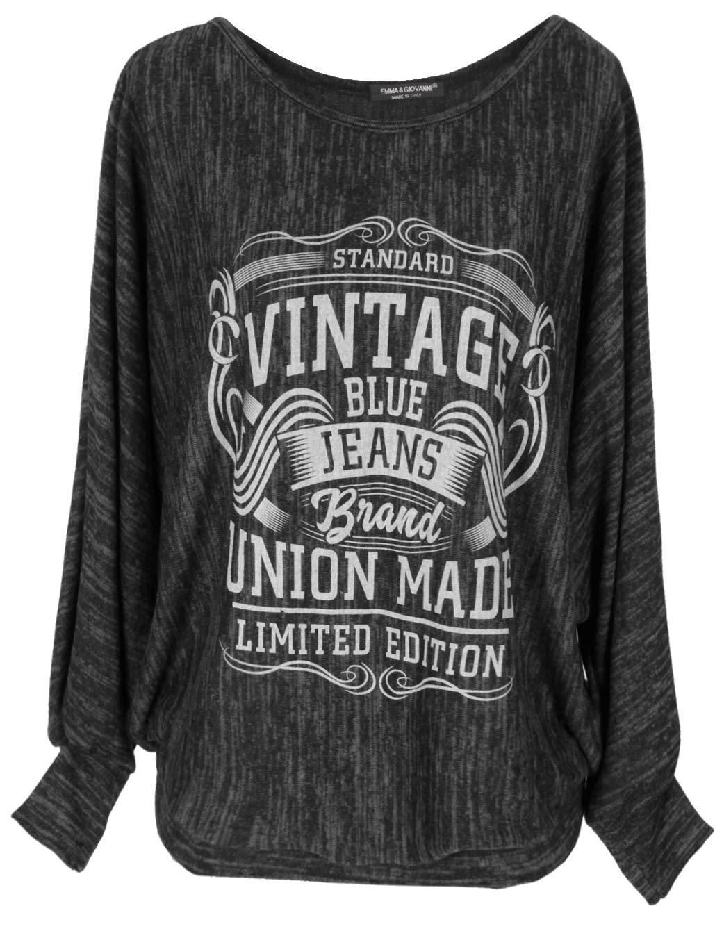 Emma & Giovanni - Pullover/Sweatshirt Vintage Loose Fit - Damen