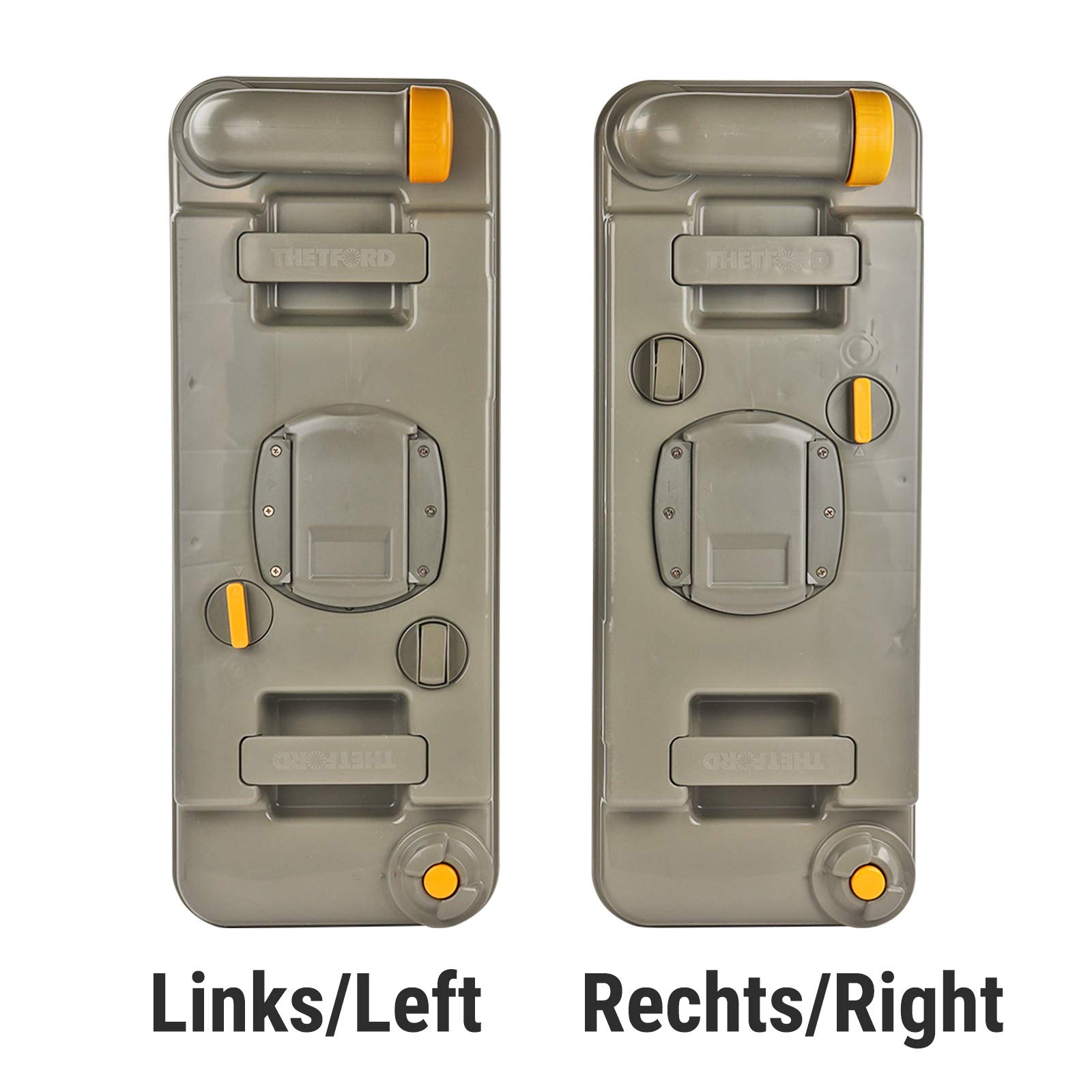Thetford Fresh Up C 2,3,4 | RECHTS | Toilettensitz | Tank mit Rollen (Rechts)