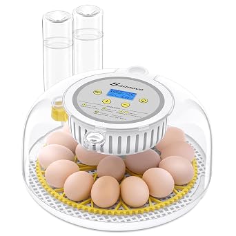 Sailnovo Incubators for Hatching Egg with Auto Water Filling and Egg Turning,Incubator for Chicken Eggs18 Eggs