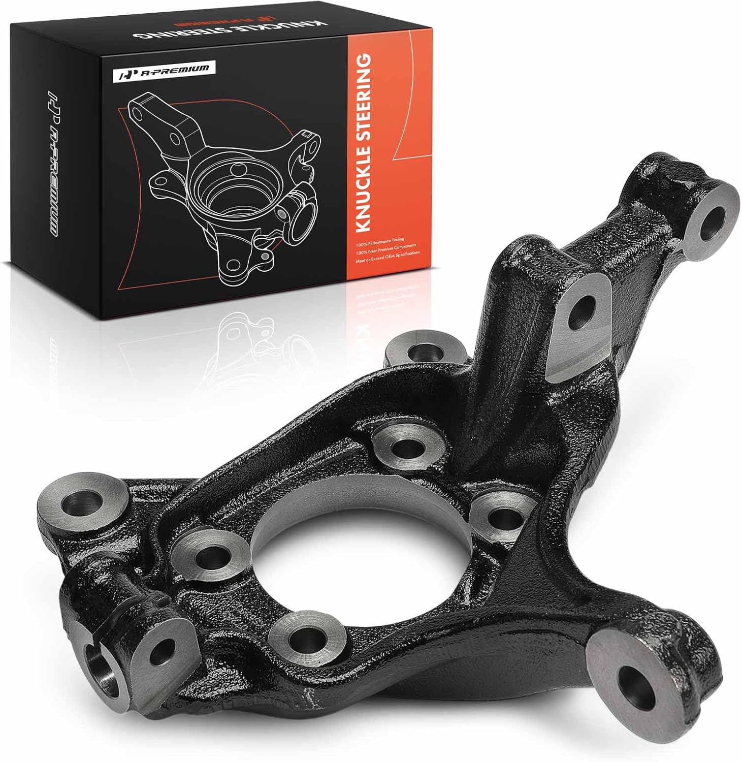 A-Premium Front Right Suspension Steering Knuckle Compatible with Mazda CX-5 CX5 2013 2014 2015 2016, Passenger Side