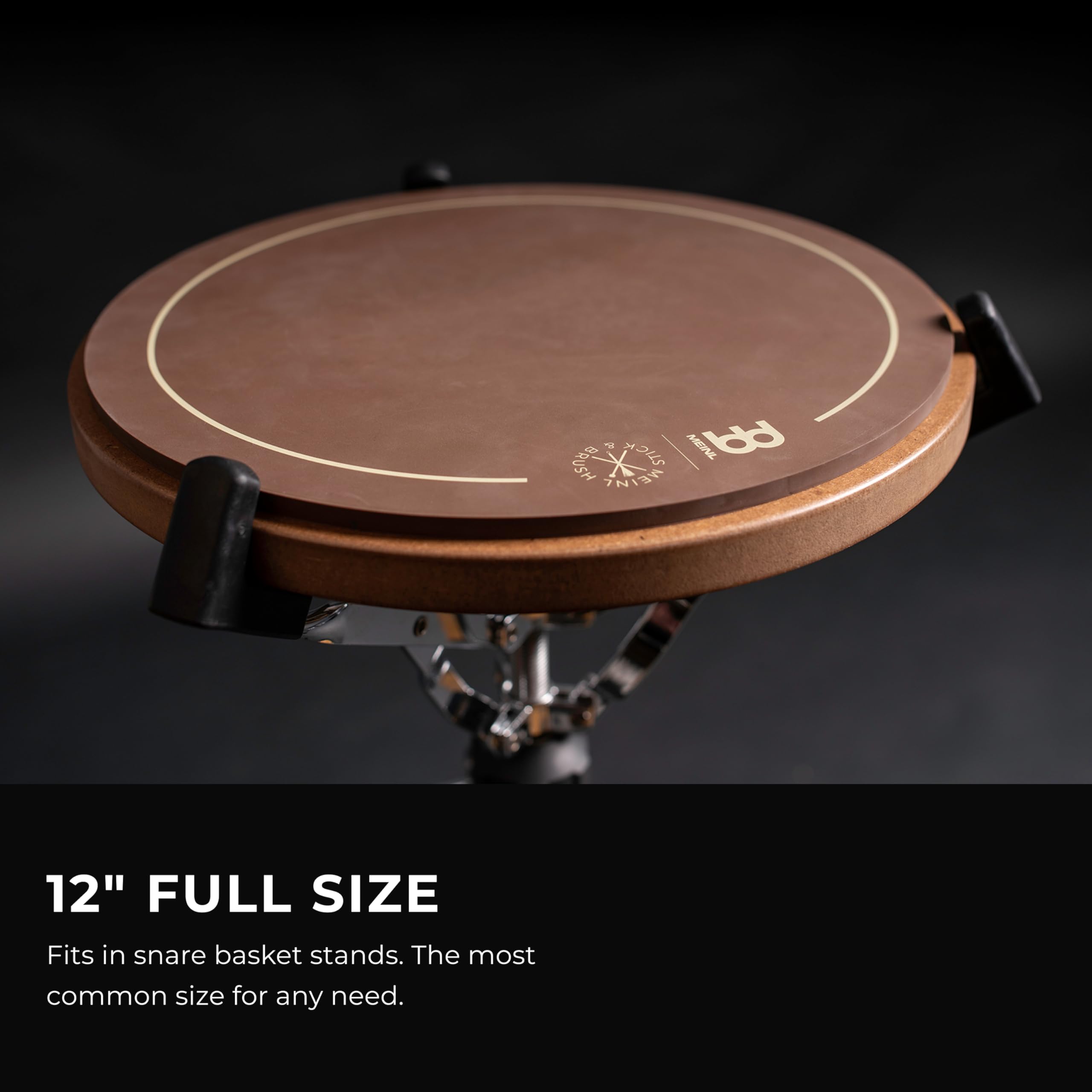 Meinl Stick & Brush Practice Pad 12" Accessori per Batteria SB509