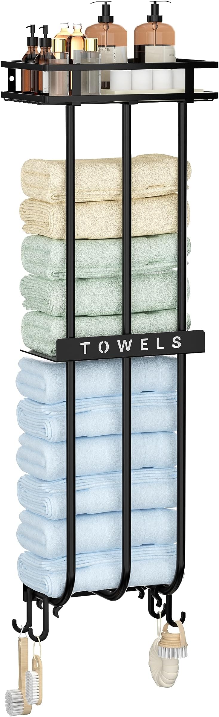 Rangement Pratique Pour Serviettes, Savon Et éponge Dans La Cuisine