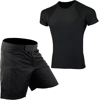 ROAR MMA Shorts Muay Thai Training Cage Fight Grappling Jiu Jitsu Rashguards