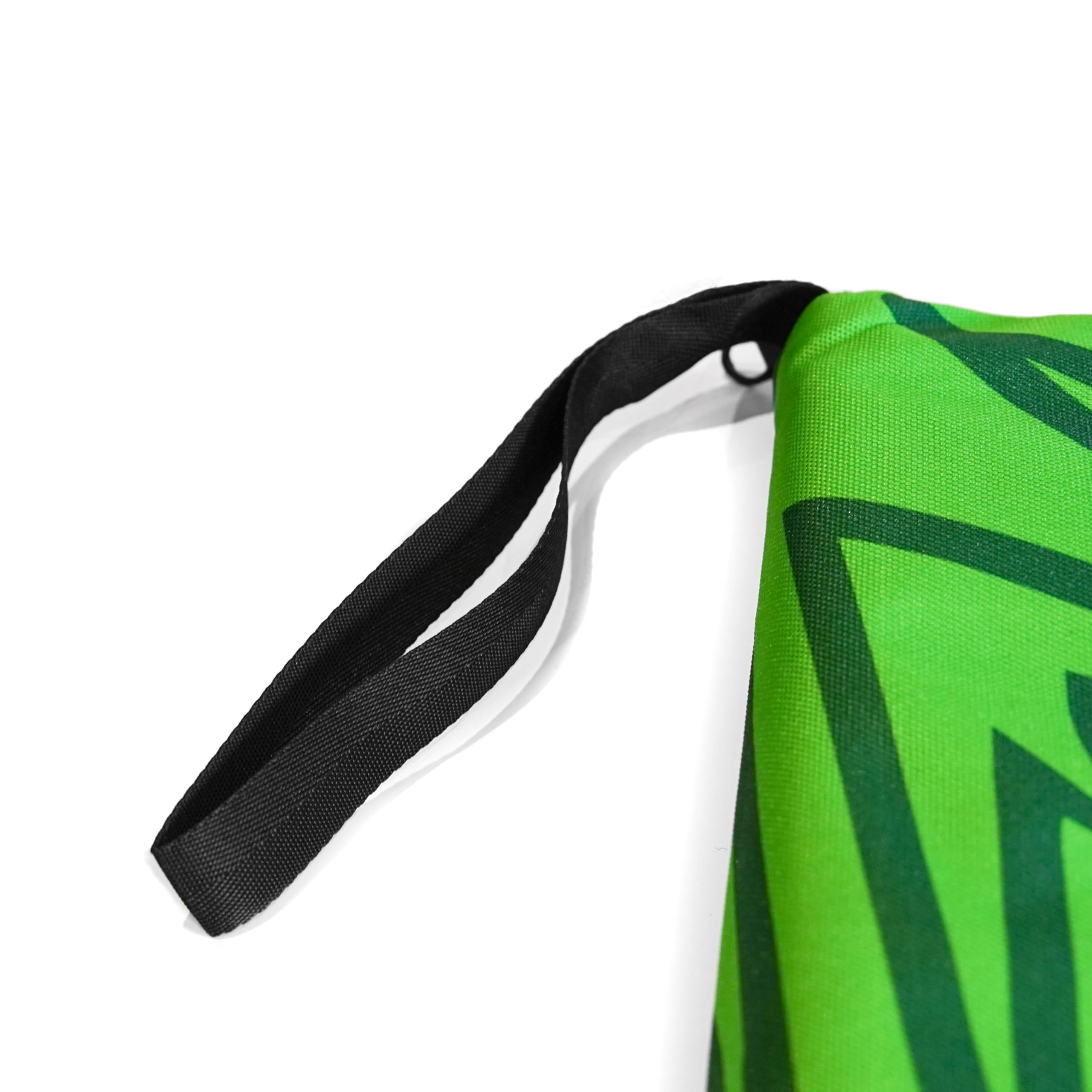 Psychi Rock Climbing Guidebook Case Cover Pouch for Bouldering Mountaineering Walking Guides Maps Books (Dark Green/Light Green) - Image 4