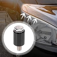 Vista 7 de 4 unids coche motor motor capó ventilación espaciador campana elevadora ventilación espaciador Riser Kit aleación de aluminio 0.315 in negro