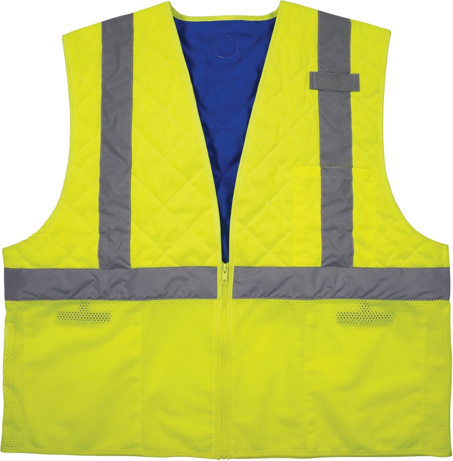 Ergodyne unisex adult Lightweight Vest, High Visibility Reflective Type R, Class 2 Hi Vis Safety Cooling Vest, Lime, XX-Large US