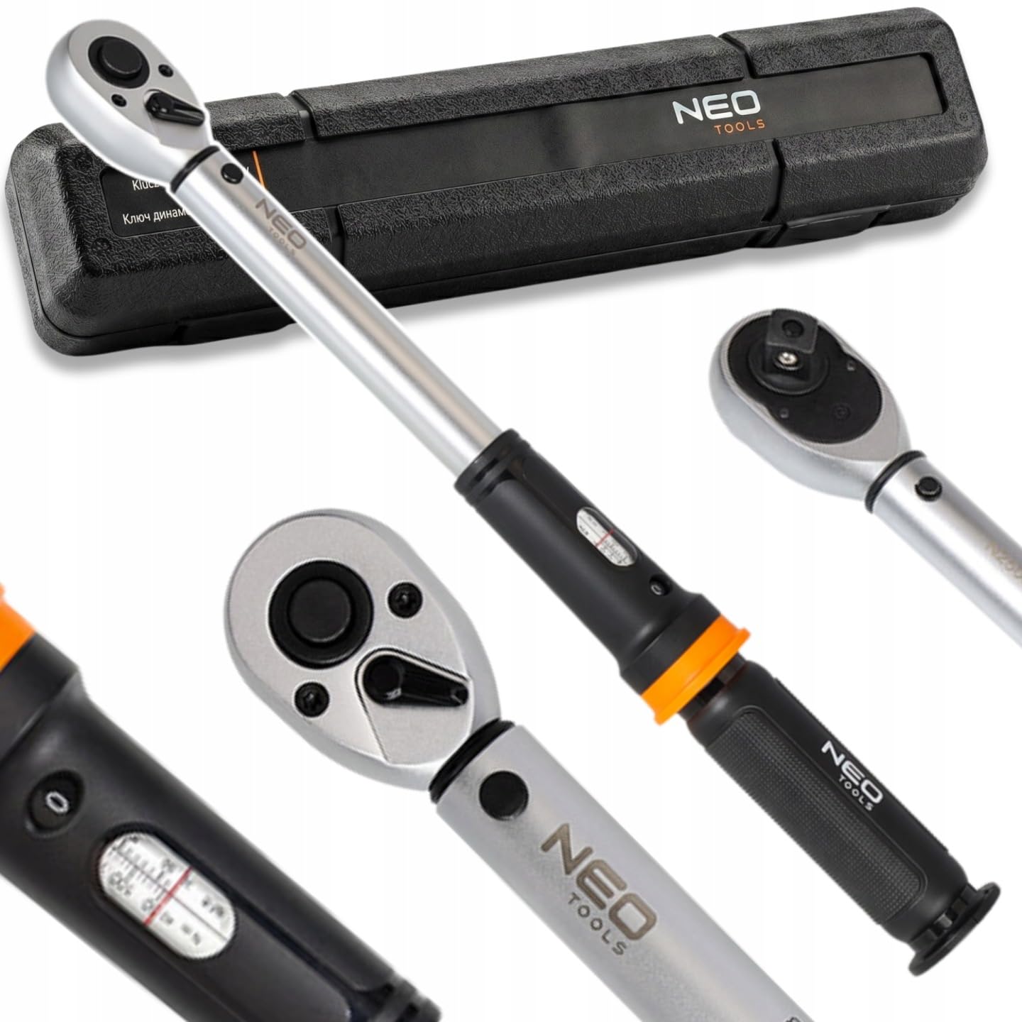 NEO TOOLS Chiave dinamometrica 08-824 420mm Acciaio al cromo-vanadio