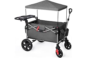 EVER ADVANCED Foldable Wagon for Big Kids and Cargo
