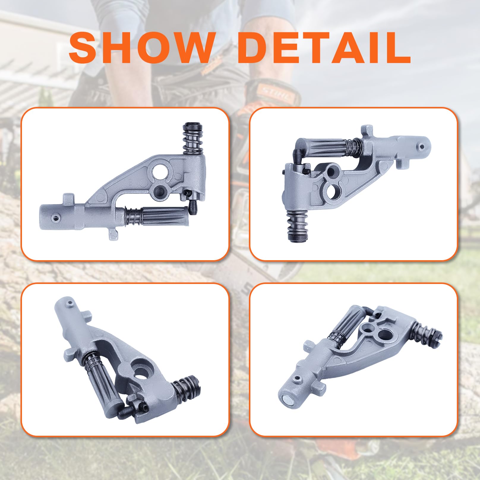 Repuesto Para Husqvarna 455 Rancher: Línea De Presión De Bomba De Aceite (544180104 Compatible)
