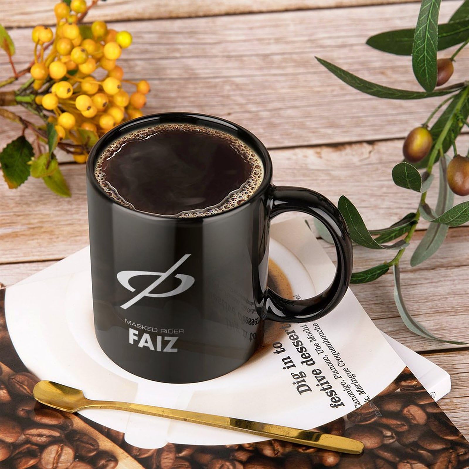 Amazon.co.jp: マグカップ Mug 仮面ライダーファイズ コーヒーカップ 