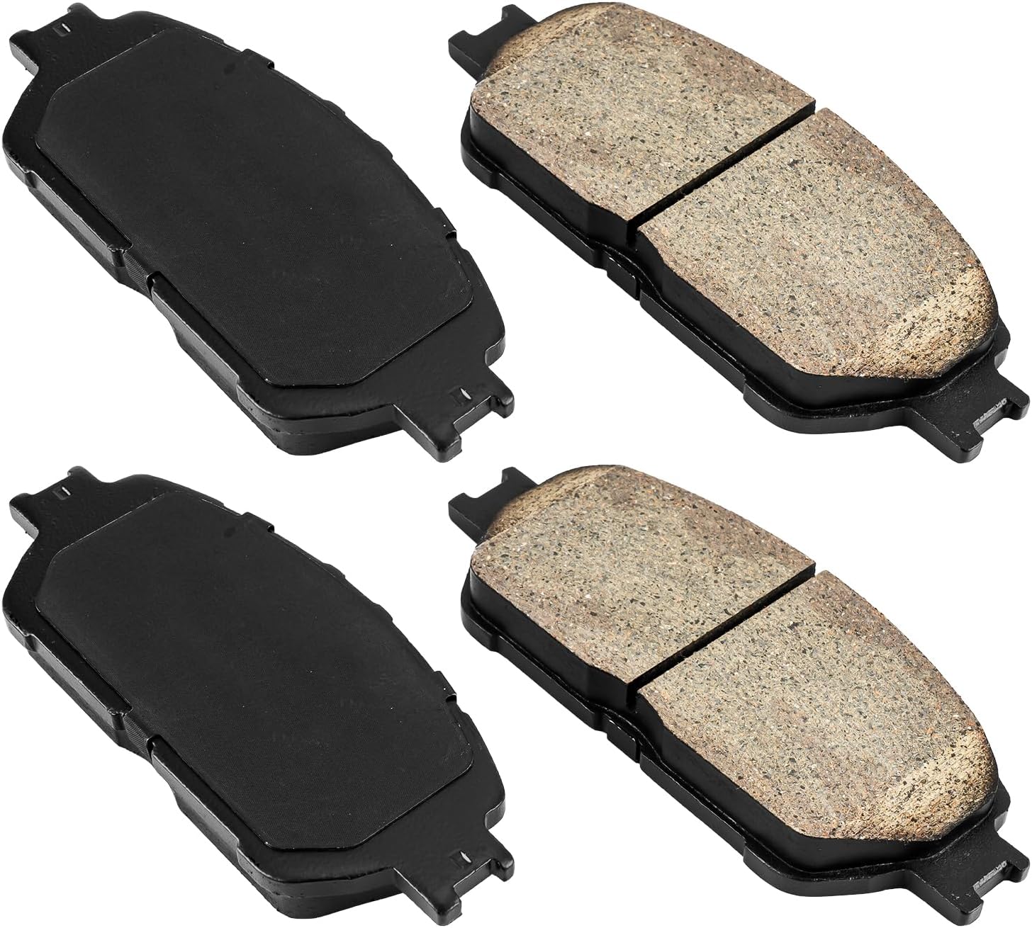 KAX 296mm Front Brake Rotors Pads Kit Compatible with Toyota Sienna 2004-2010, Toyota Avalon 2005-2007, Toyota Solara 2004-2008, Lexus ES300 2002-2003, Toyota Camry 2005-2006