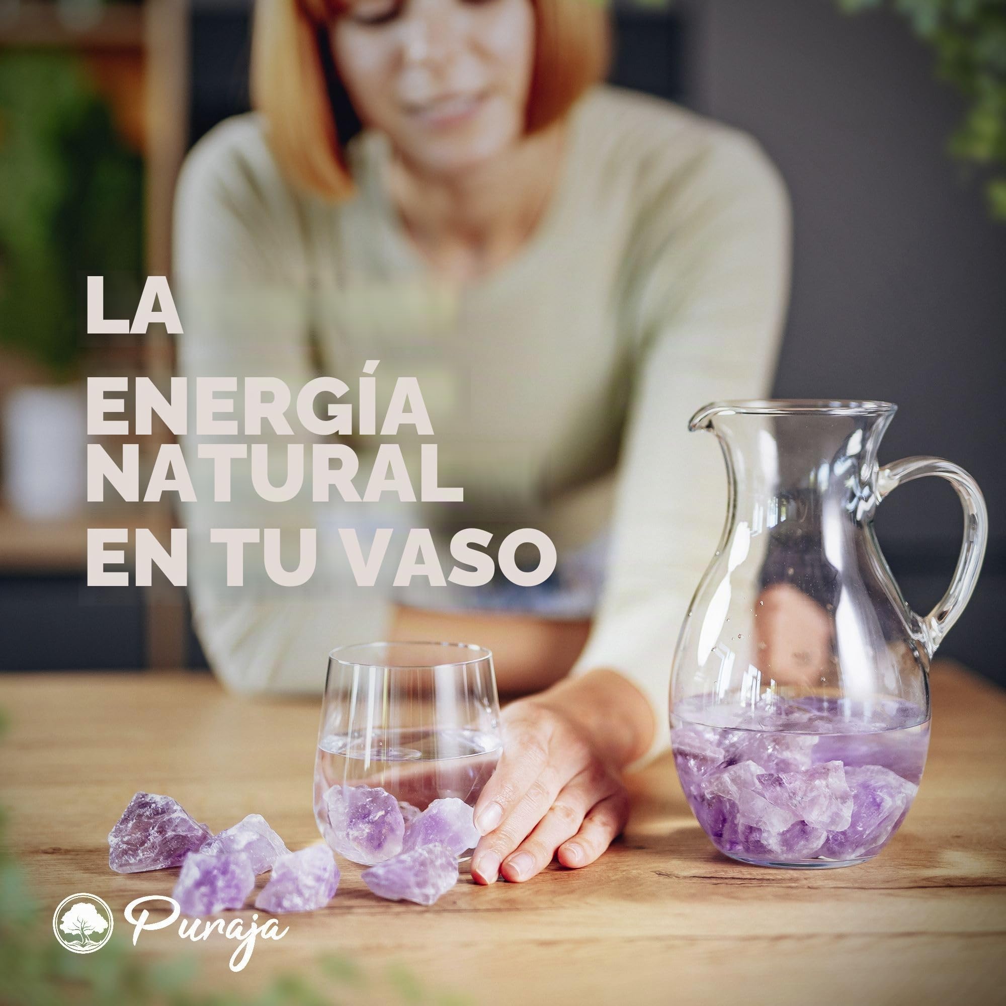 PURAJA shungite gemstone set | Piedras naturales en bruto de primera calidad | Uso versátil como piedras de agua, piedras curativas, piedras de chakra | Cristales puros