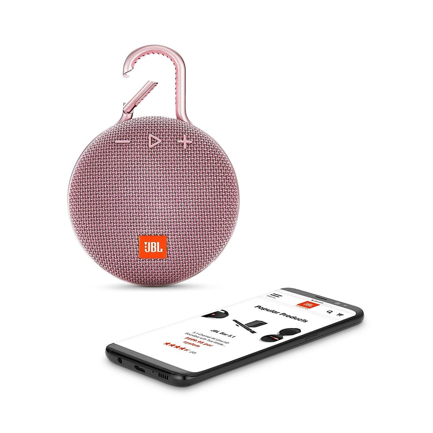 Caixa De Som Portátil Wireless Bluetooth Aprova d'água Jbl Clip 3