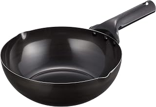 Nagao Summit Industry Iron Pot Stream, Beijing Pot for Induction Commercial Use, 9.4 inches (24 cm)