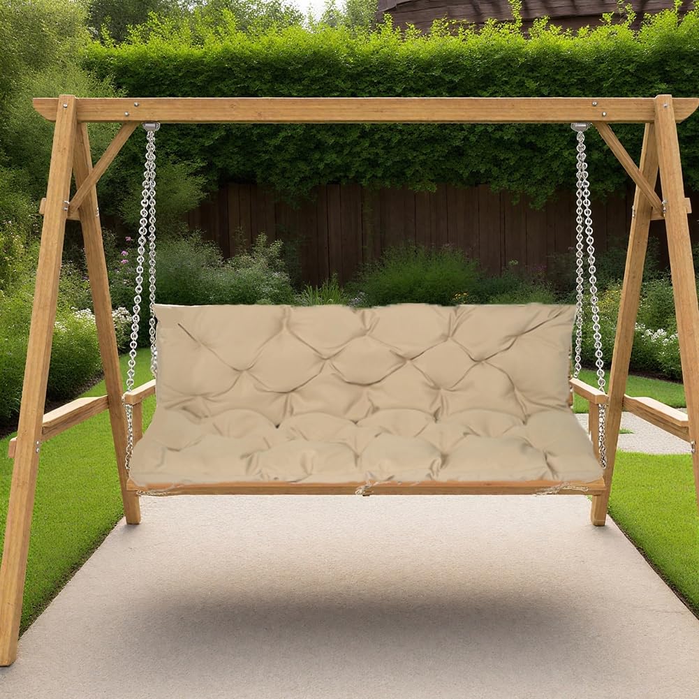 Coussin de balancelle imperméable de rechange pour banc inconfortable