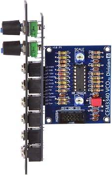 Division 6 CEM3340 VCO DIY Kit - Eurorack Oscillator DIY Kit