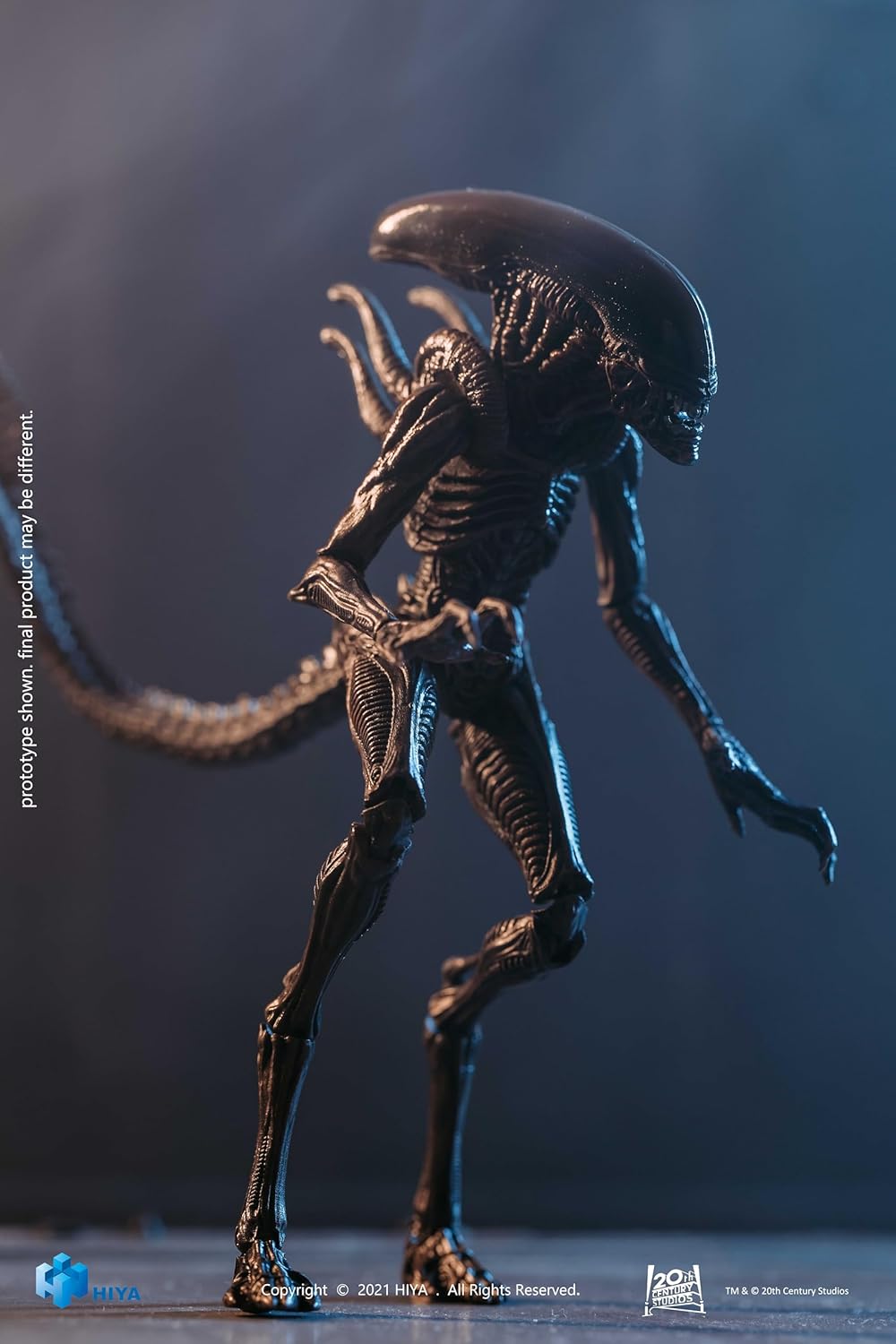 Hiya Toys Exquisite Mini Series 1/18 Scale 5 Inch Alien RESSURECTION Lead Alien Warrior Action Figure