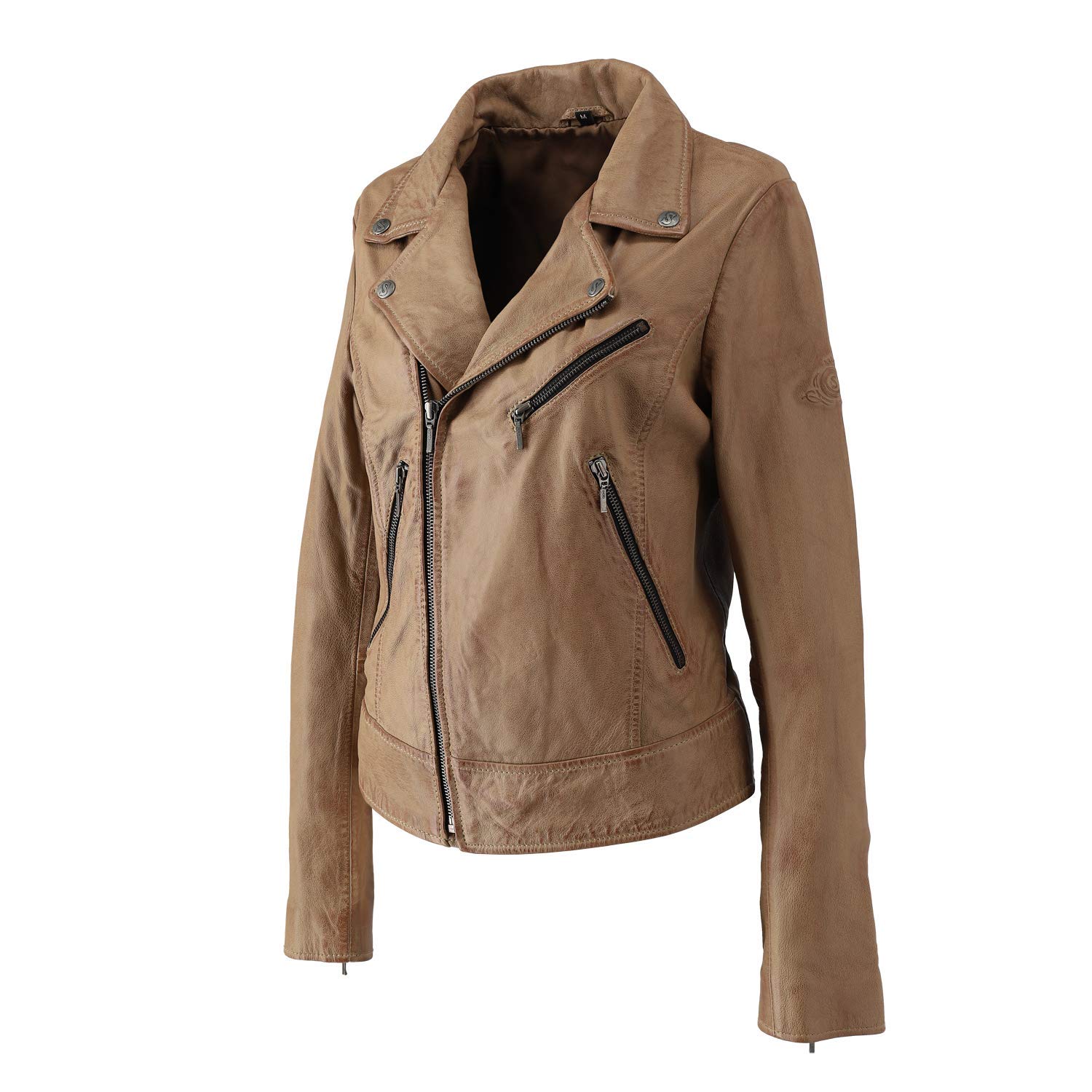 ライズ　レザージャケット QUEEN レディース ブロンド L Amazon.co.jp: [ライズ] レザージャケット QUEEN レディース