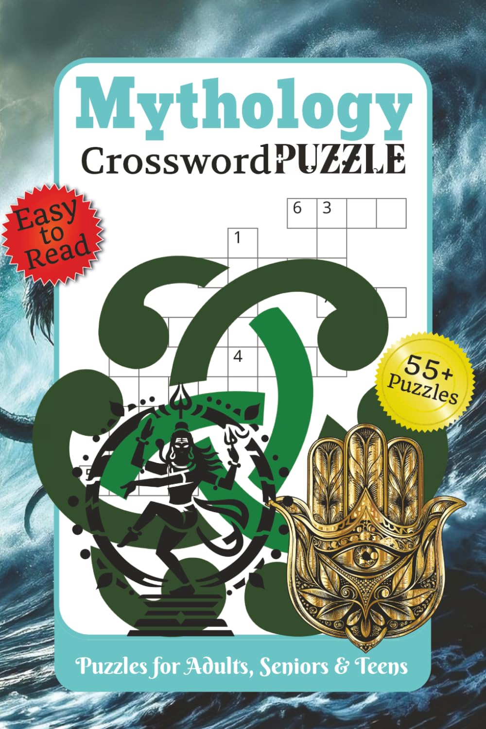 Mythology Crossword Puzzle: Puzzle for Adults, Senior and Teens