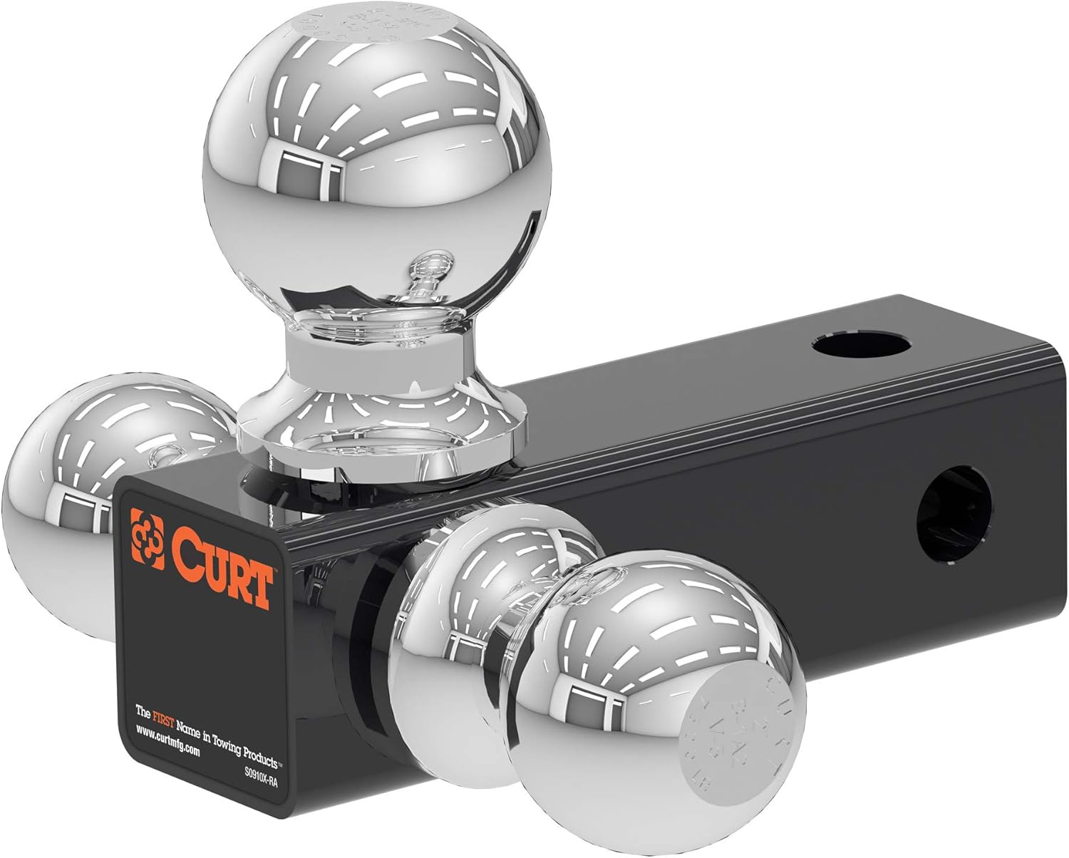 Buy 1 get 1 🔥 CURT 45800 Replacement Adjustable Trailer Hitch Ball Mount Head with 3 Balls for CURT #45799 Exclusive Special CURT 45800 Replacement Adjustable Trailer Hitch Ball Mount Head with 3 Balls for CURT #45799