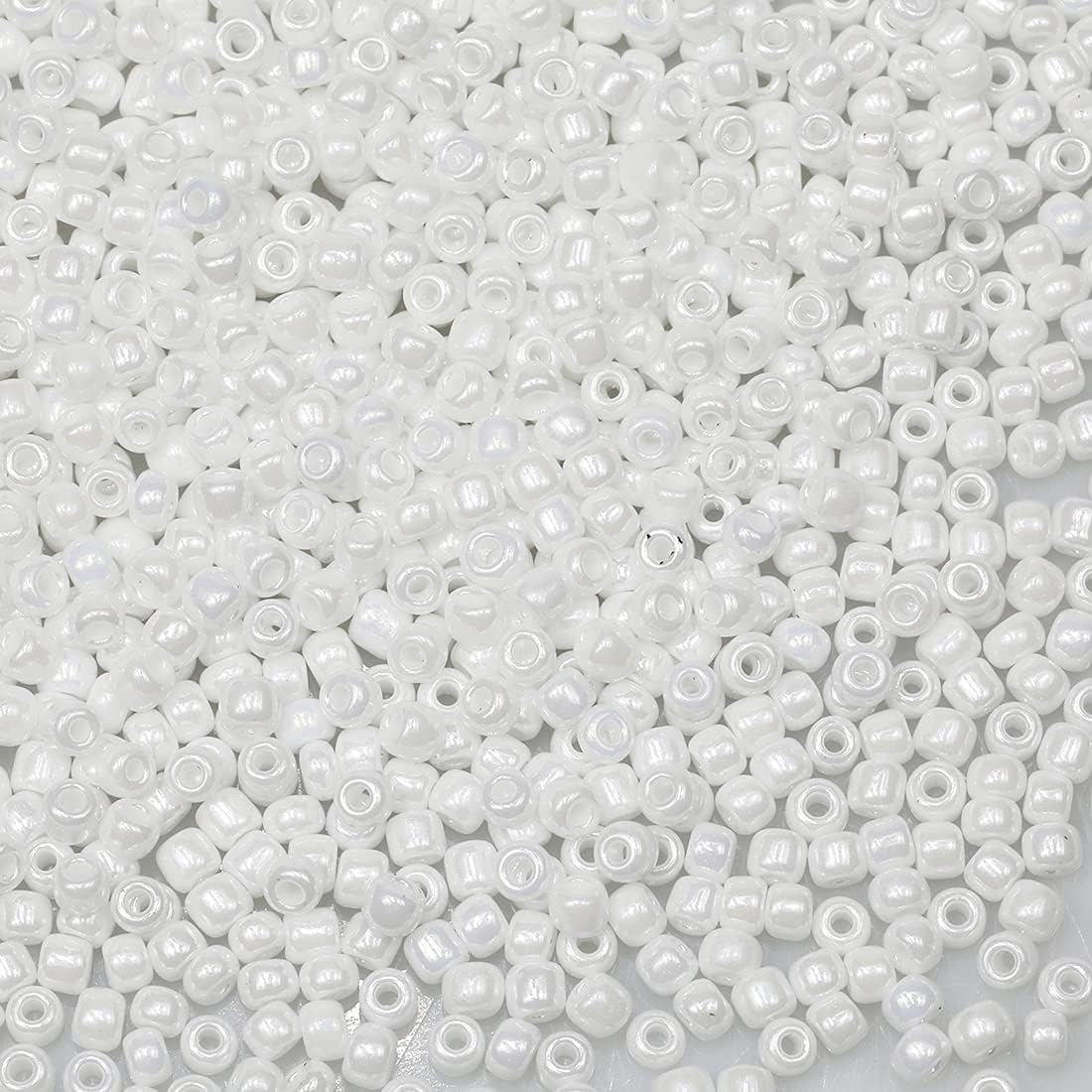 Bala&Fillic Ondoorzichtige gele kleur 4mm zaad kralen ongeveer 1200pcs/100Gram in zak, 6/0 glas ambachtelijke kralen voor het maken van armband en ketting (geel
