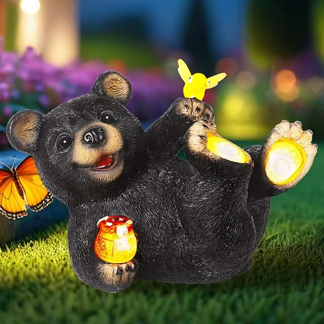 Solar Bear Garden Statues