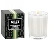 NEST New York Scented Votive Candle&comma; Santorini Olive & Citron - 2 oz - Up to 28-Hour Burn Time - Reusable Glass Vessel
