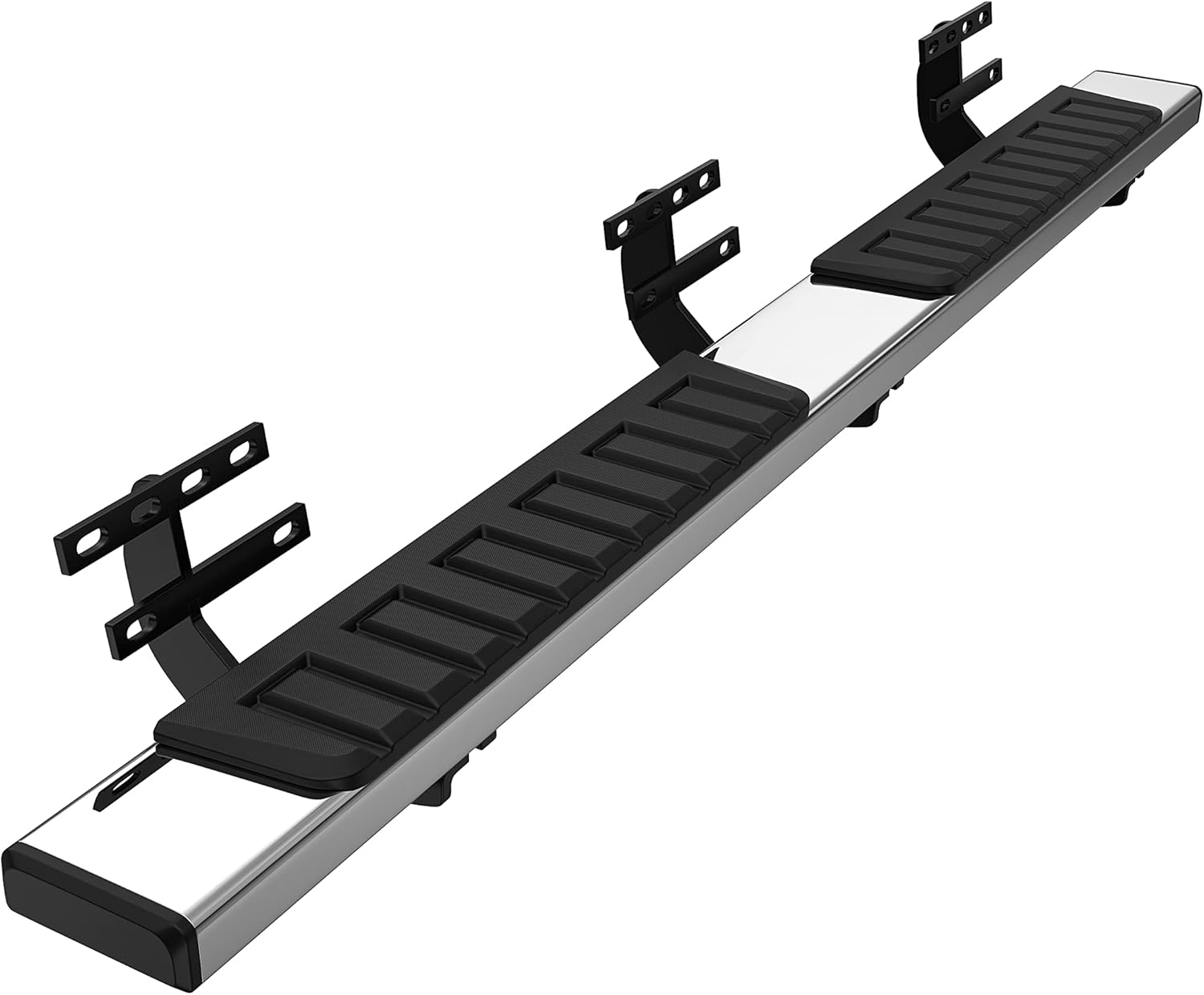 MOSTPLUS 6 inches Running Boards Bar Nerf Bar Compatible for 2019-2025 Dodge Ram 1500 New Body Style 4 Full Size Doors Side Step（Excl.2019-2024 Classic