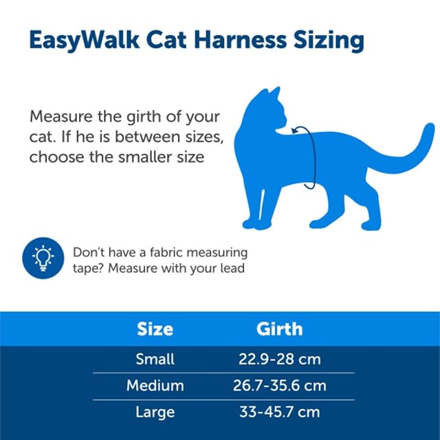 Foto 5 de 7 de PetSafe Easy Walk, Arnés para Gatos, con Correa Elástica, Arnés de Seguridad, Ajustable, Cómodo, con Sección…