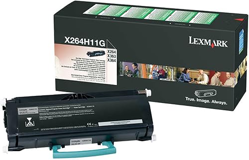 LEXMARK Cartouche de toner pour X264, X363, X364 9000 pages Noir