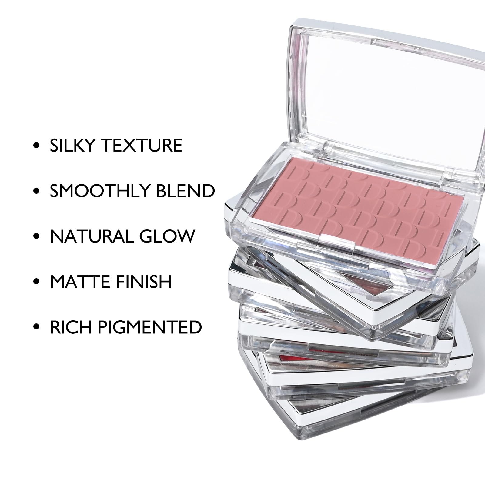 Powder Blush Rectangular Snapklik.com : Powder Blush, Radiant Glow Face Blusher, Blendable ...