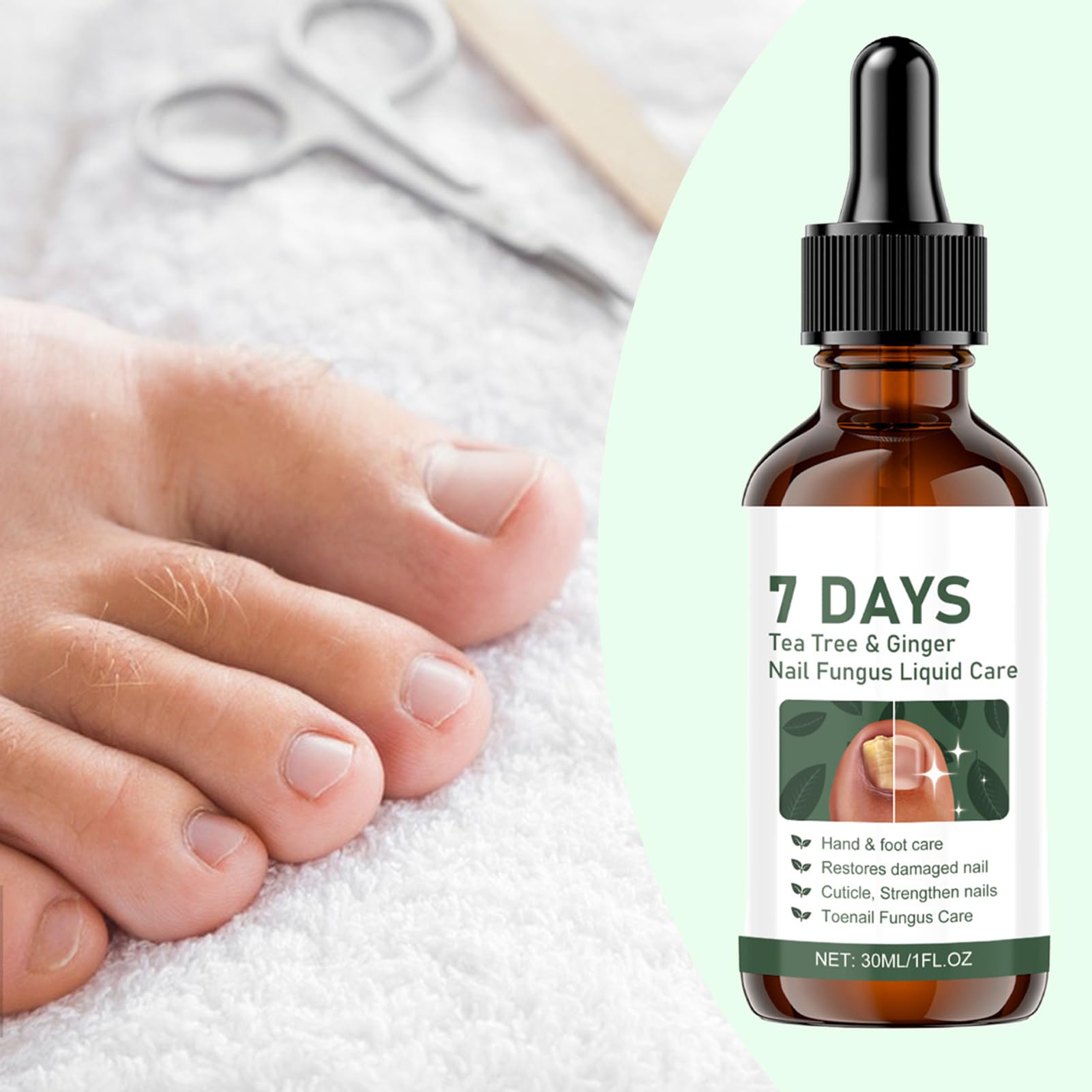 Olio per Cuticole - Olio Cura Unghie 30ml,Rinforzante Liquido Giornaliero Ripristino Salute Mani Piedi Donne Uomini Discolorazione