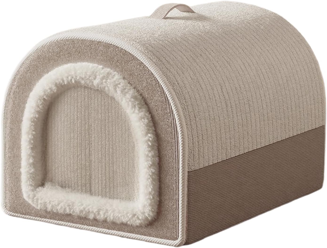 Winter Cat Mat, Washable Warm Plush Enclosed, Winter Pet Indoor House Cat Mat, for Kitten, Puppy, Living Room, Bedroom, Garage, Playing, Resting, Napping