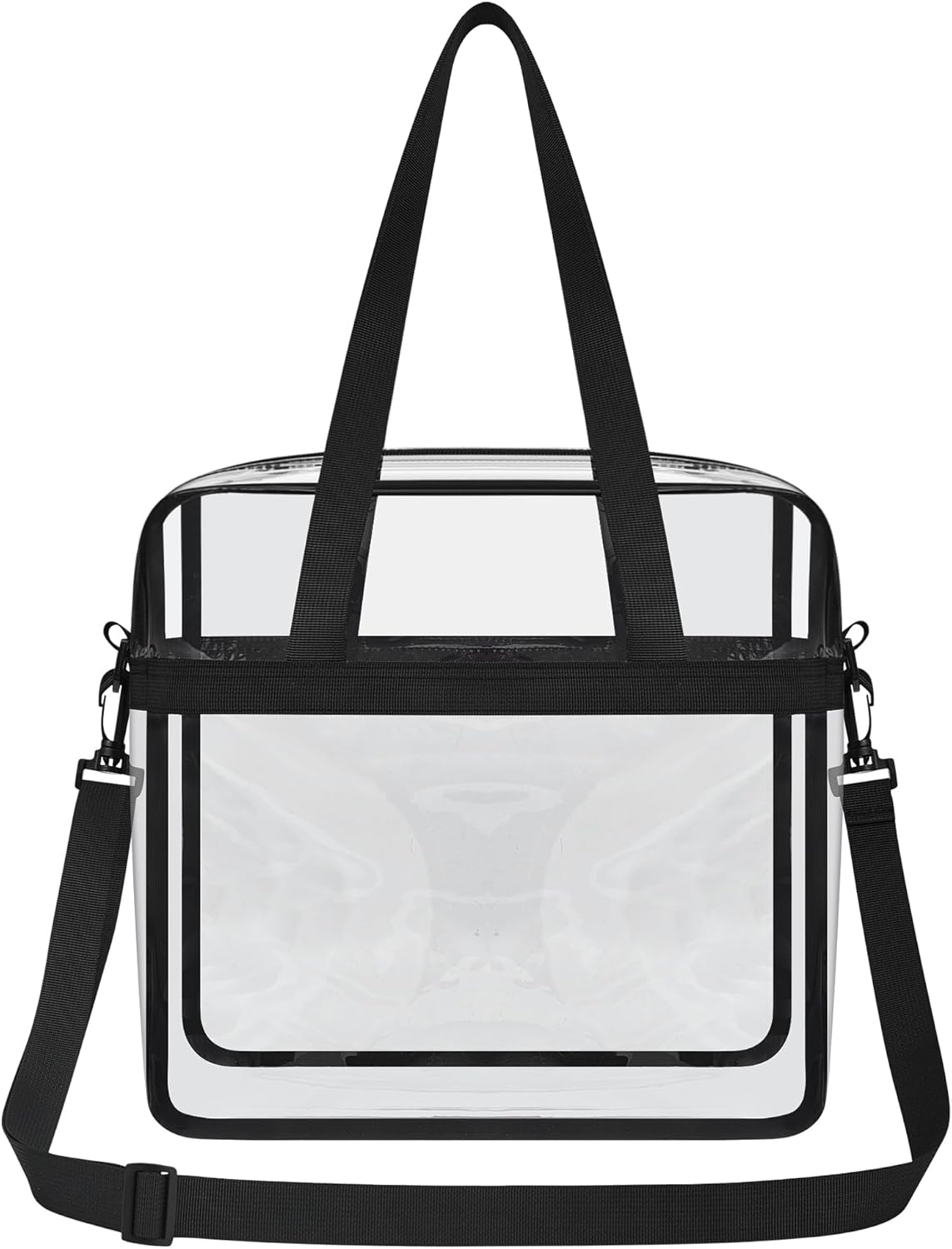 Oraben Clear Tote Bag Clear Bag Stadium Approved 12x6x12 Stadium Bag for Work, Sports Games,Gym - Image 11