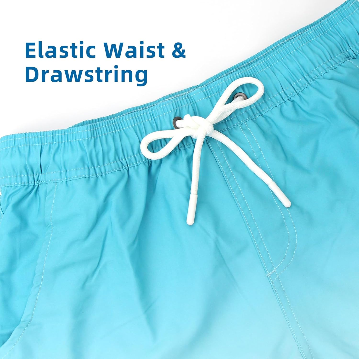 Mens Swim Trunks with Compression Liner 2 in 1 Swimming Shorts Stretch Trunks Quick Dry Beach Shorts Bathing Suit - Image 6