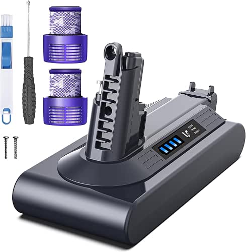 Morpilot 8000mAh Rechargeable Replacement Battery for Dyson V10 Series Vacuum