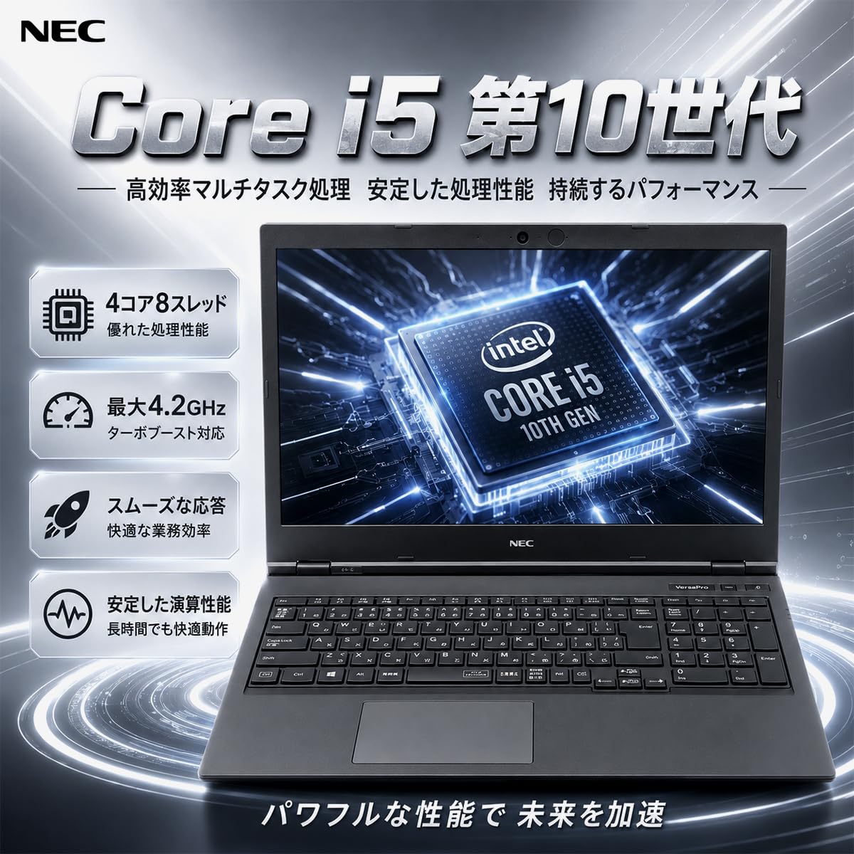 Amazon.co.jp: 【整備済み品】NECノートパソコンVKT16/X-9第10世代Core