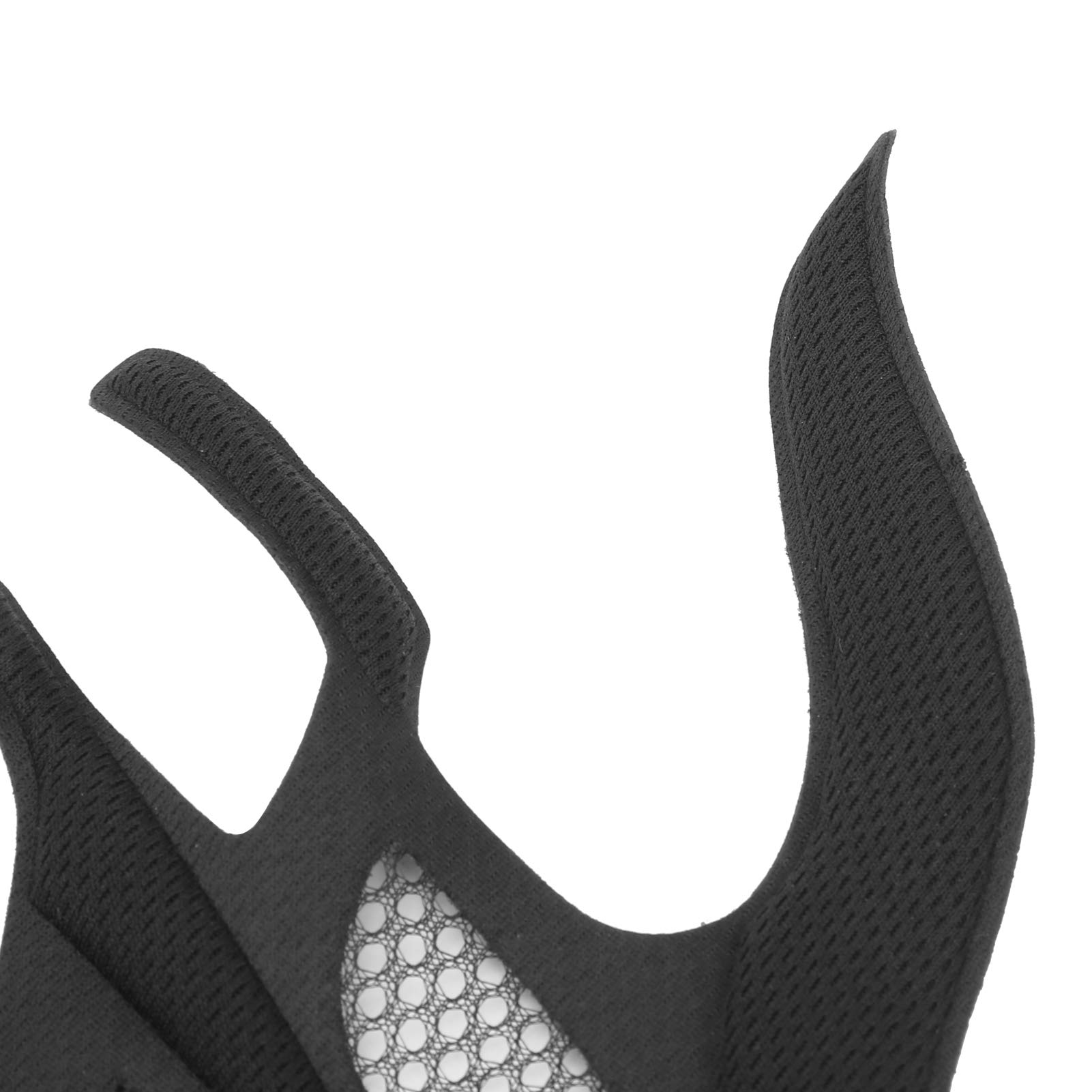 2 Set Kit di imbottiture per casco da bici, imbottiture per casco da bici imbottiture per casco da bici Fodera in schiuma con rete anti-insetti