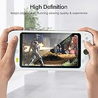 Vista 7 de Paquete de 3 protectores de pantalla mejorados para Logitech G Cloud Gaming, protector de película de vidrio templado transparente HD, protector