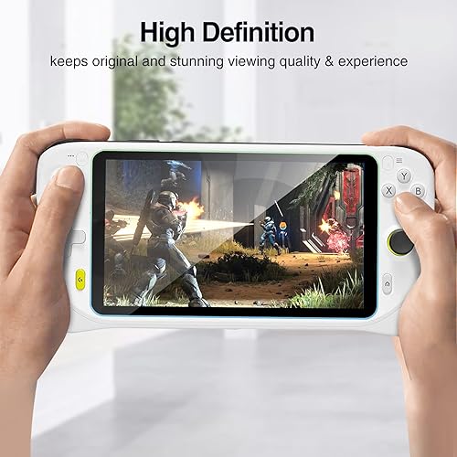 Miniatura 7 de Paquete de 3 protectores de pantalla mejorados para Logitech G Cloud Gaming, protector de película de vidrio templado transparente HD, protector de